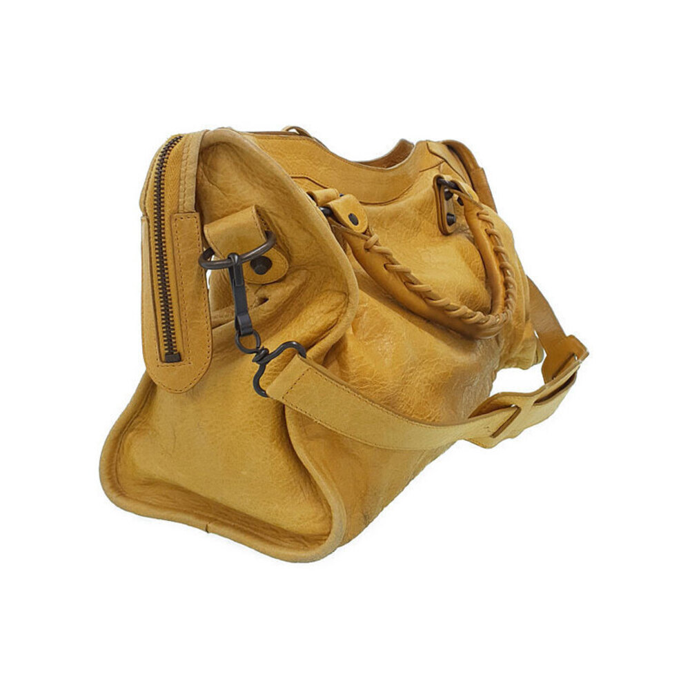 Balenciaga Leather The City Bag Shoulder